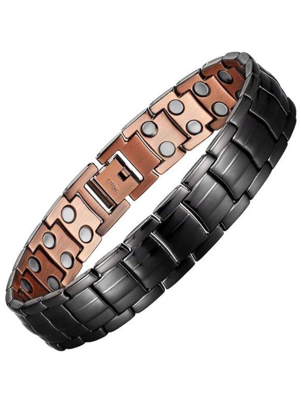 mens copper magnetic bracelet pure copper therapy bracelet adjustable jewelry